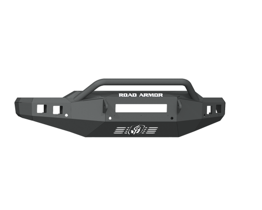 Road Armor STEALTH FRONT NON-WINCH BUMPER PRE-RUNNER GUARD - TEXTURE BLACK 2020-2023 CHEVROLET 2500 3500