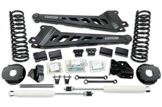 McGaughys Suspension 4″ Lift Kit, 2019-2024 Dodge Ram 2500, 4wd, Air Rear (#54408)