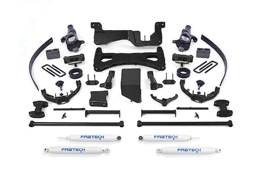 Fabtech 8″ PERFORMANCE SYSTEM W/ PERFORMANCE SHOCKS 2001-06 CHEVY SILVERADO 2500HD/3500HD | GMC SIERRA 2500HD/3500HD 2WD/4WD