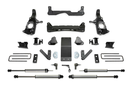 Fabtech 4″ PERFORMANCE SYSTEM W/ DIRT LOGIC 2.25 SHOCKS 2011-19 CHEVY SILVERADO 2500HD | GMC SIERRA 2500HD 2WD/4WD