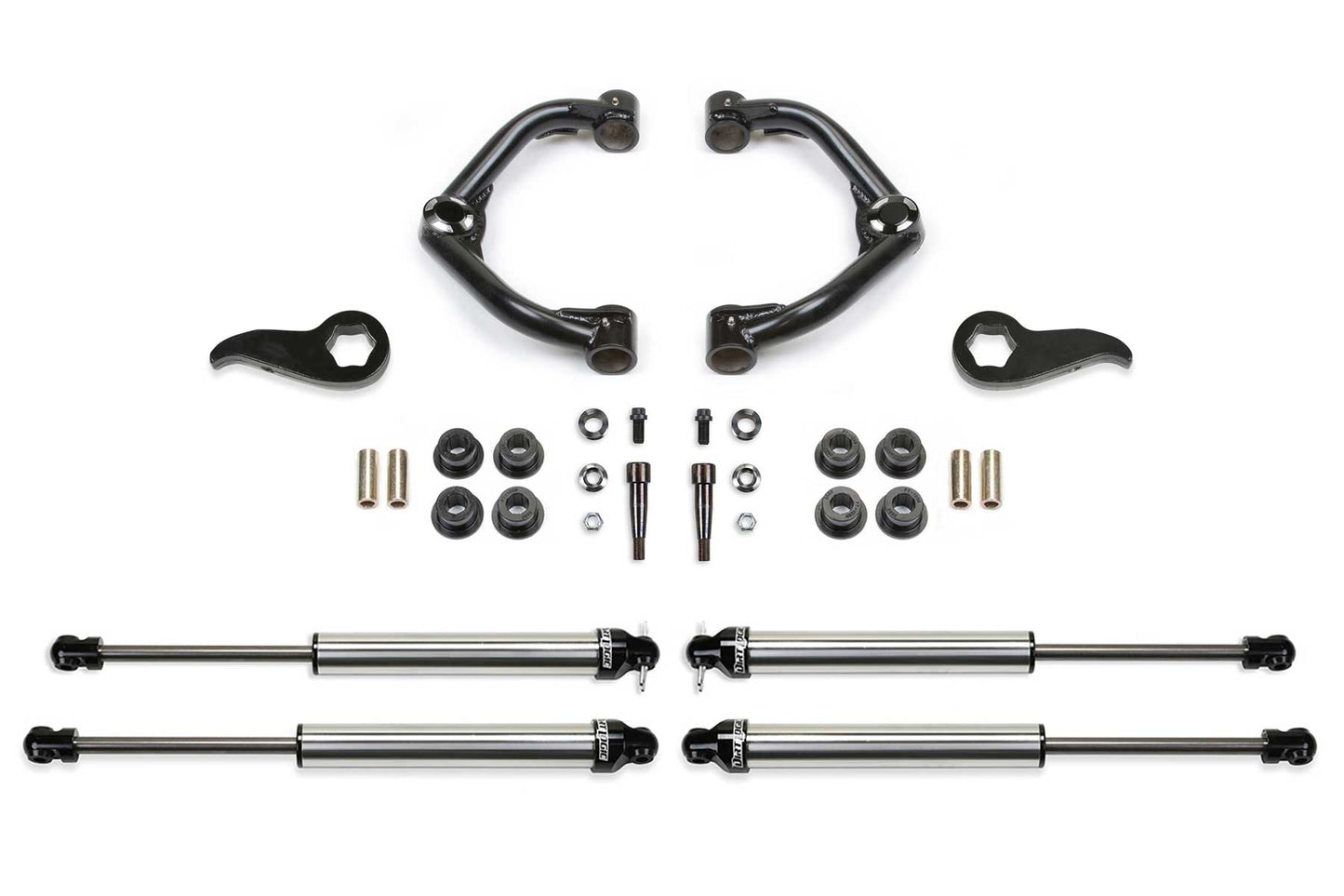 Fabtech 3.5″ UNIBALL UCA LIFT KIT W/ DIRT LOGIC 2.25 SHOCKS 2020-24 CHEVY SILVERADO 2500HD | GMC SIERRA 2500HD 2WD/4WD