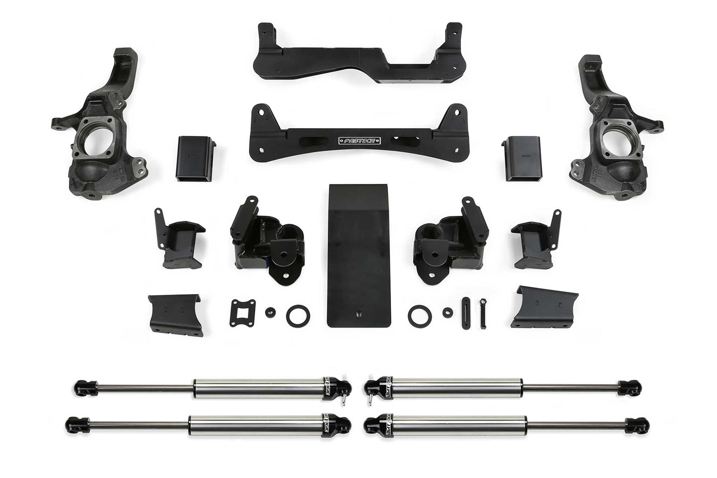 Fabtech 6″ RTS® LIFT KIT W/ DIRT LOGIC 2.25 SHOCKS 2020-24 CHEVY SILVERADO 2500HD | GMC SIERRA 2500HD 2WD/4WD