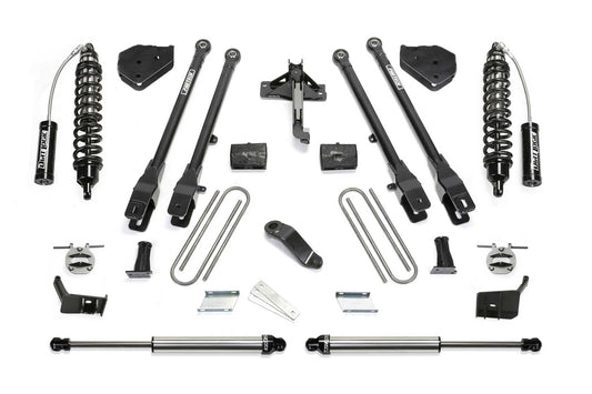 Fabtech 2017-22 FORD F250/F350 4WD 6″ 4 LINK SYSTEM W/ FRONT DIRT LOGIC 2.5 RESI COILOVERS & REAR DIRT LOGIC 2.25 SHOCKS