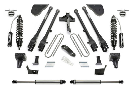 Fabtech Ford F250/F350 2023 - 2024 6″ 4 LINK LIFT KIT – FRONT DIRT LOGIC 2.5 RESI COILOVERS & REAR DIRT LOGIC 2.25 SHOCKS